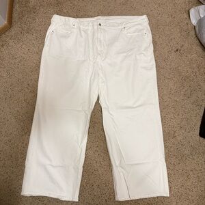 Old Navy plus size wide leg jeans (size 30)